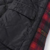 Veste de travail CAT en flanelle à capuche pour homme 1040045 - Rouge