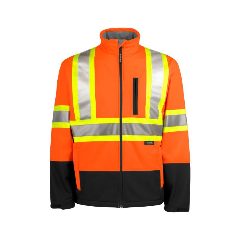 Veste de travail Imperméable Terra Hi Vis Softshell 116516OR Orange