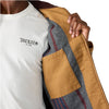 Veste de travail en toile de canard Dickies pour homme, doublée de tissu couverture A8DEV - Brun