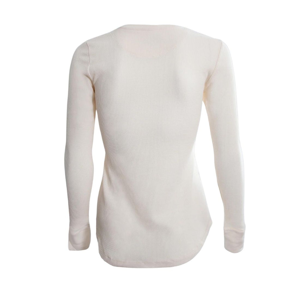 NEYOUQE Chemises En Tricot Gaufré à Manches Longues Pour Femme - Col