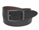 Ceinture réversible cousue Grizzly 40 mm avec A. Boucle de harnais noire