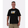 CAT Trademark Banner T-shirt de travail à manches courtes - Noir 1510305