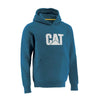 Pull de travail à capuche CAT Trademark W10646 - Bleu
