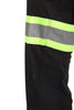 Pantalon de travail Coolworks cargo ventilé à haute visibilité pour hommes - CW2 noir