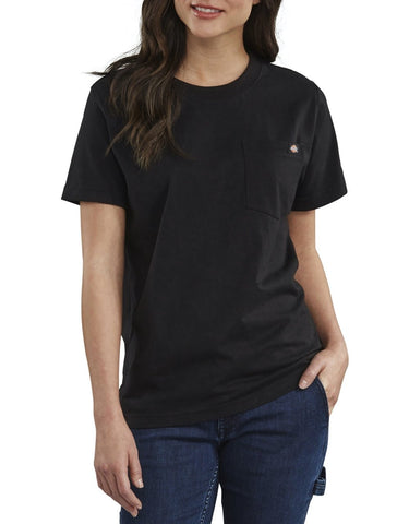 Dickies T-shirt épais à manches courtes pour femmes FS450 - Noir