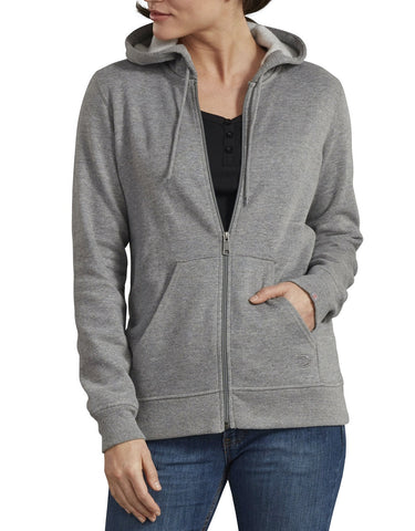 Dickies veste à capuchon avec fermeture éclair pour femmes - Gris