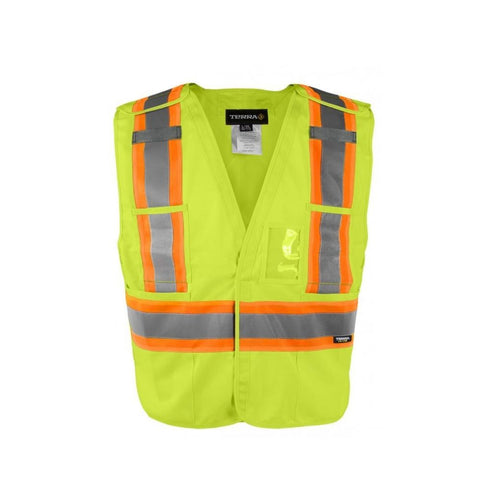 Gilet Terra Hi-Vis Tear Away - Jaune 116600YL
