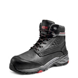 Botte de sécurité de travail Crusade Kodiak 6po pour hommes, à embout composite - noir