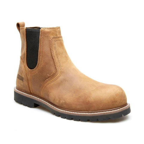 Botte de sécurité enfilables McKinney Kodiak de 15 cm pour hommes, à embout de composite - brun