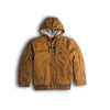 Manteaux de travail d'hiver à capuche doublé en sherpa pour hommes Walls Mingus - Brun YJ839