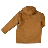 Parka de travail d'hiver Tough Duck Abraham pour hommes WJ18 - Brun