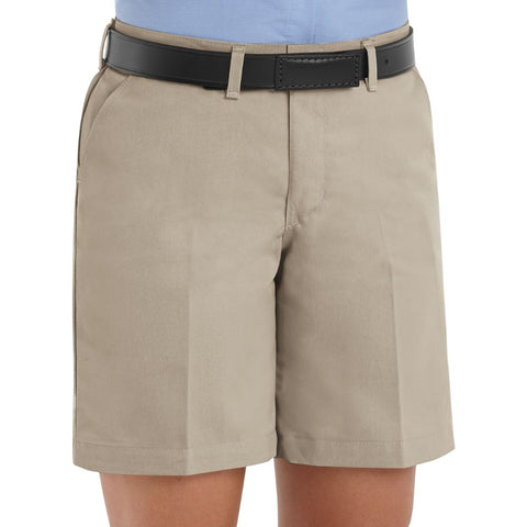 Red Kap Short de travail uni devant femme - Brun