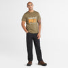 T-Shirt Homme Timberland PRO® Modern à Manches Courtes En Coton - Olive