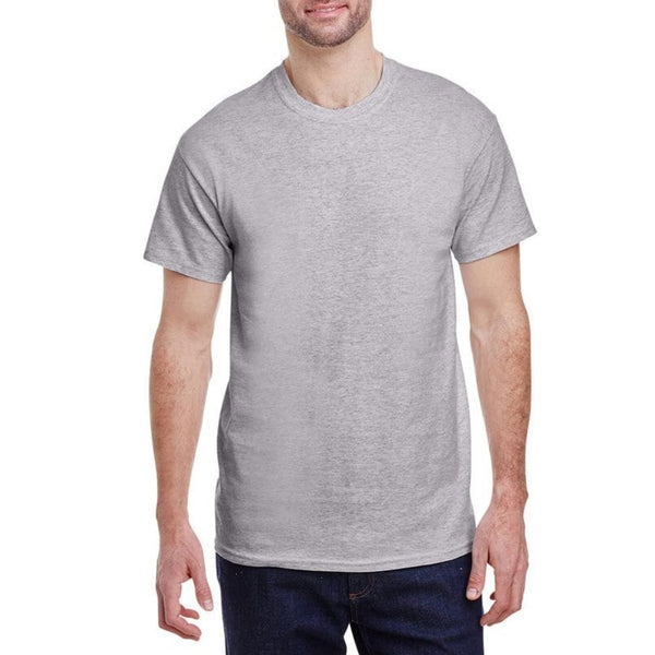 T-shirt à manches courtes et col ras du cou Gildan G500 pour hommes - GRIS