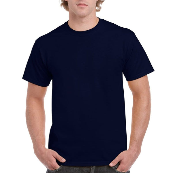 T-shirt à manches courtes et col ras du cou Gildan G500 pour hommes - MARINE