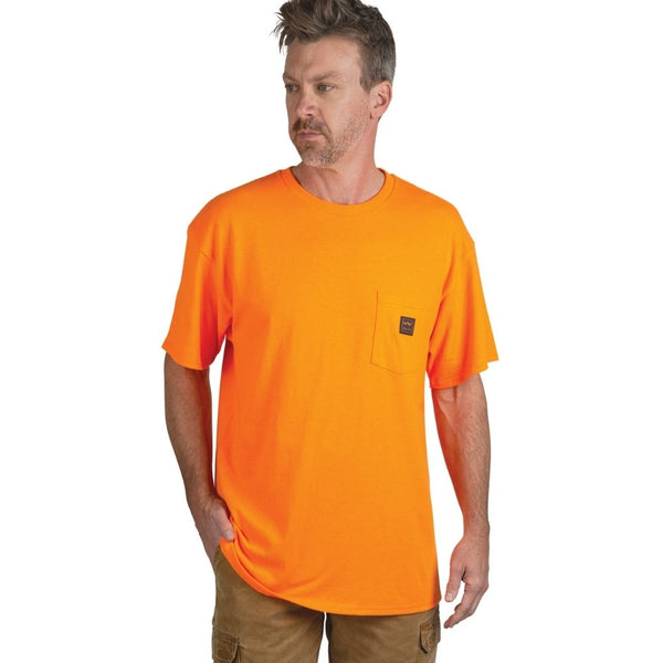 T-shirt de travail de sécurité en filet à visibilité améliorée Walls - Orange