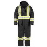 Terra Combinaison isolée haute visibilité pour hommes 116571BK - Noir