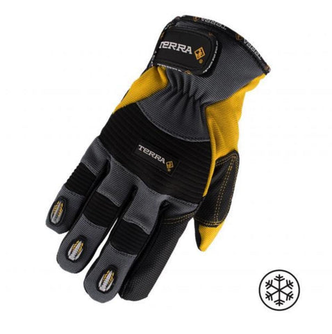 Terra Winter Performance Work Gloves - Yellow