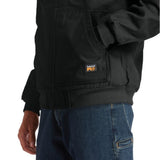 Timberland PRO® Gritman Veste de travail à capuche en toile doublée pour homme - Noir TB0A1VB4015