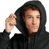 Timberland PRO® Gritman Veste de travail à capuche en toile doublée pour homme - Noir TB0A1VB4015