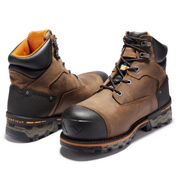 Botte De Sécurité Boondock Timberland Pro De 6po Pour Hommes à Cap De Expert Au Travail 