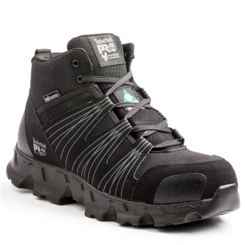 Soulier de Sécurité Powertrain Mid Timberland PRO Pour Hommes, à Embout d'Acier A11ZU