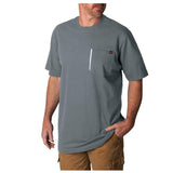 Walls chemise de travail épaisse à manches courtes pour hommes - GRIS